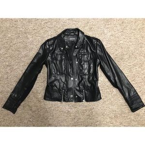 Kenneth Cole Reaction Vegan Leather Jacket